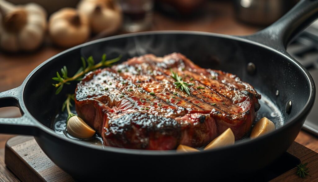 Brattemperatur Steak