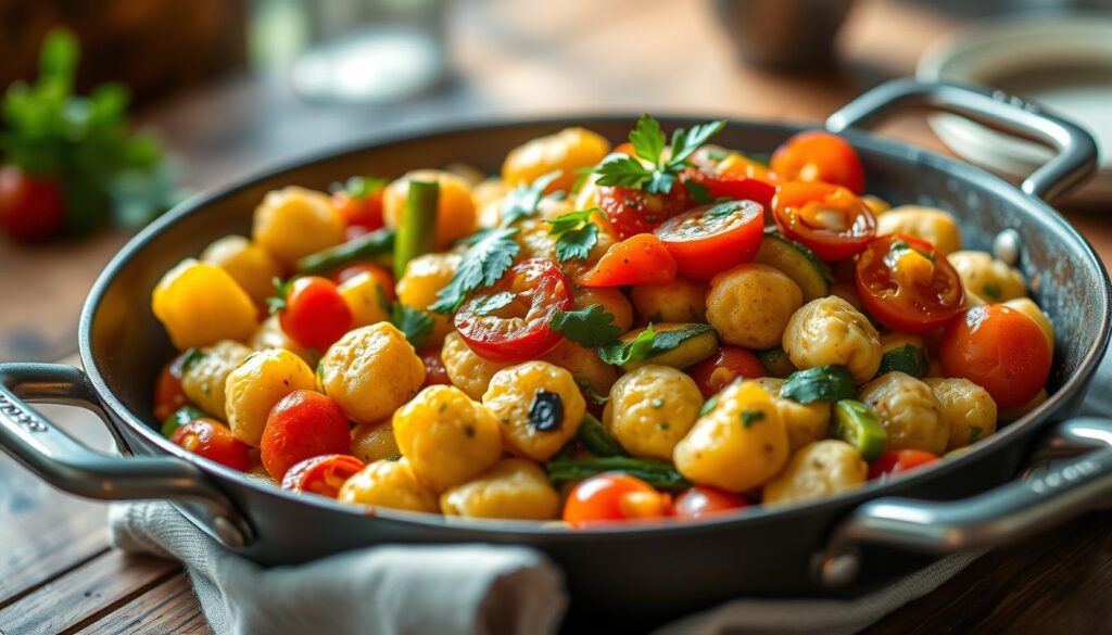 Gnocchi Gemüse Pfanne Gnocchi Gemüse Pfanne