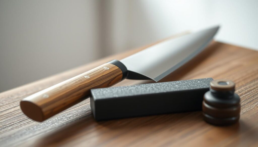 Usuba Messer Pflege und Schärfen