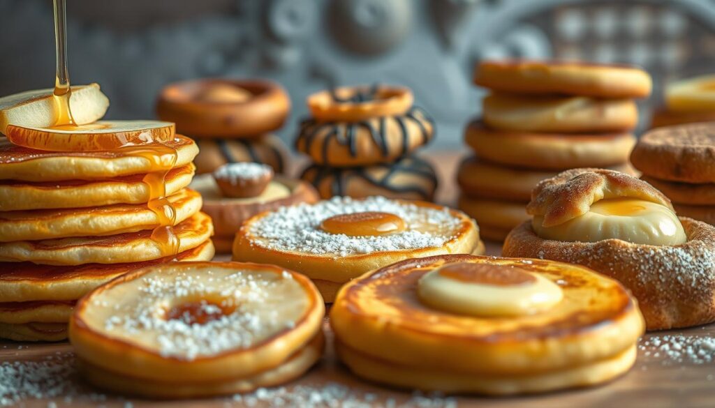 Apfelpfannkuchen Variationen
