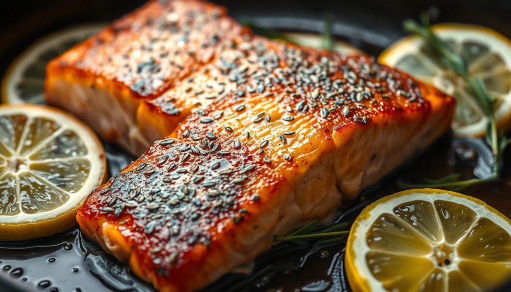 Lachs braten Schritt für Schritt Lachs braten Schritt für Schritt