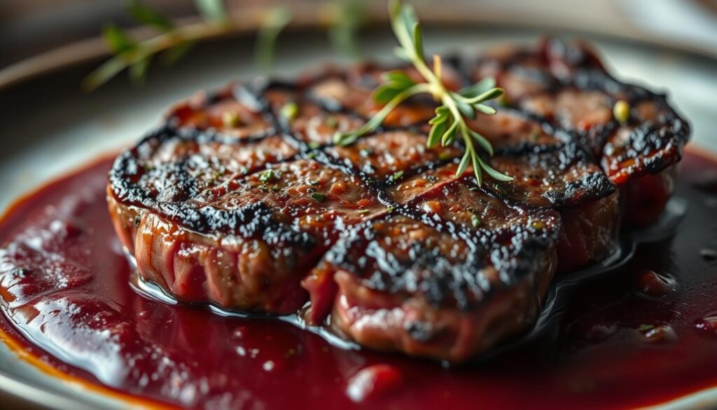 Steak mit Soße Steak mit Soße
