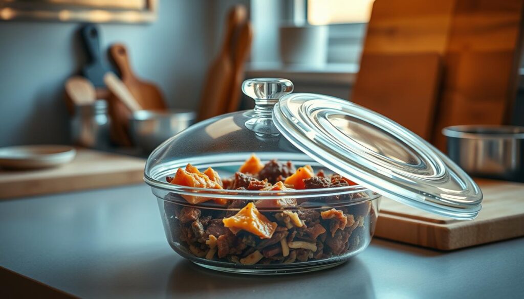 Hackfleisch Lauch Pfanne Aufbewahrung