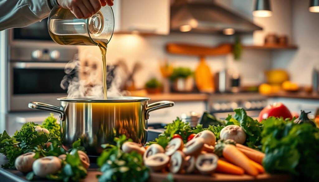 Vegane Kochtéchniken Ablöschen