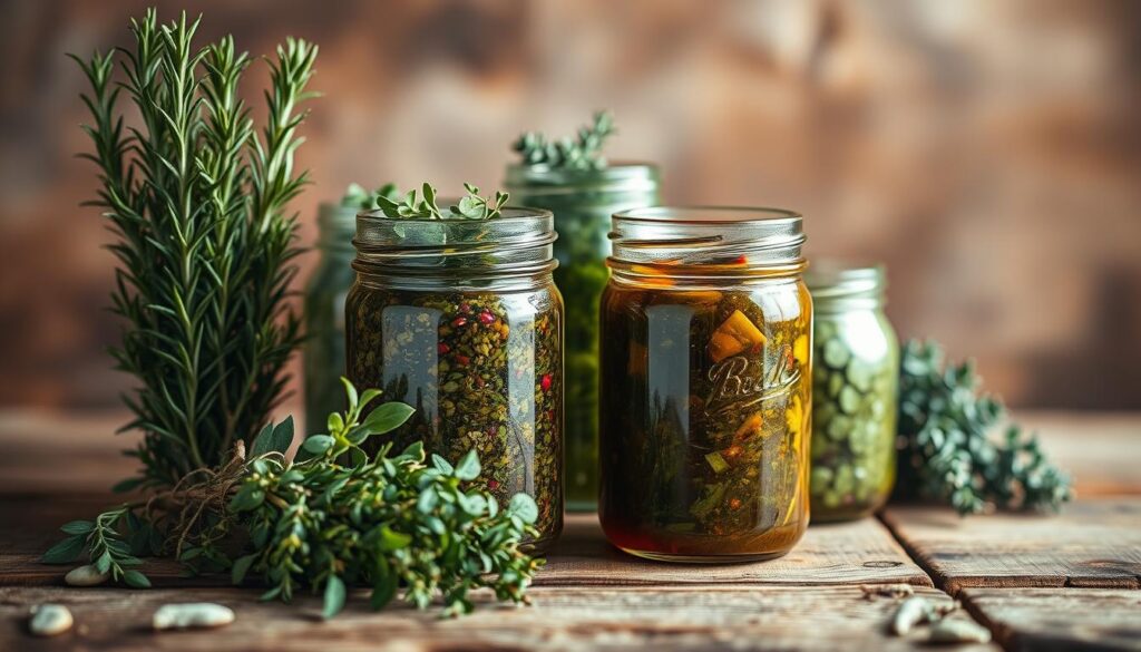 Kreative Kräutermarinade Variationen